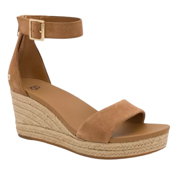 NEW! UGG «Aylani» suede espadrille heels✨ - Picture 5 of 10